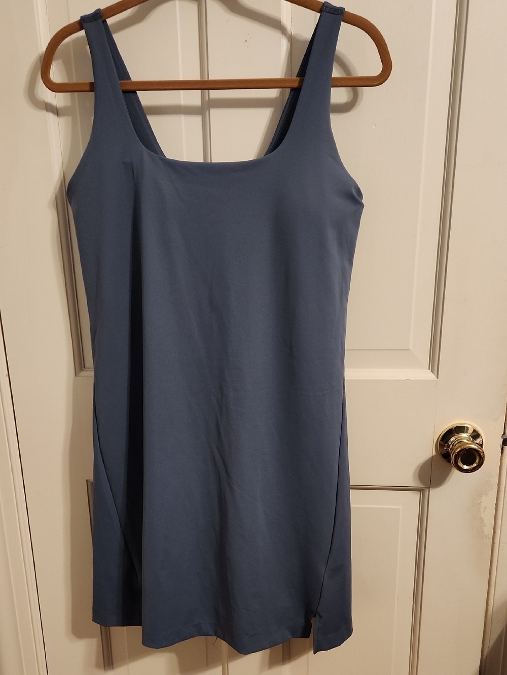 Old Navy Active Go-Dry Gray Scoop Neck Athletic Dress /Skort Large